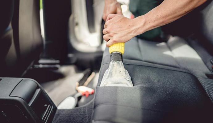 Auto upholstery cleaning service