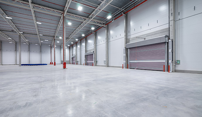 Concrete floor