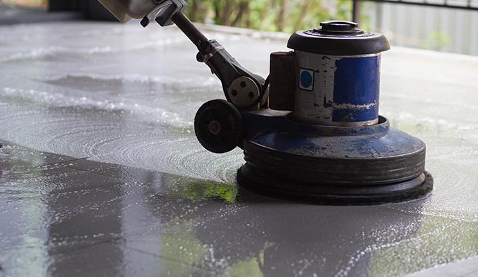 Concrete Floor Cleaning in Greater Cincinnati