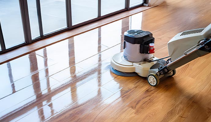 Professional floor cleaning service