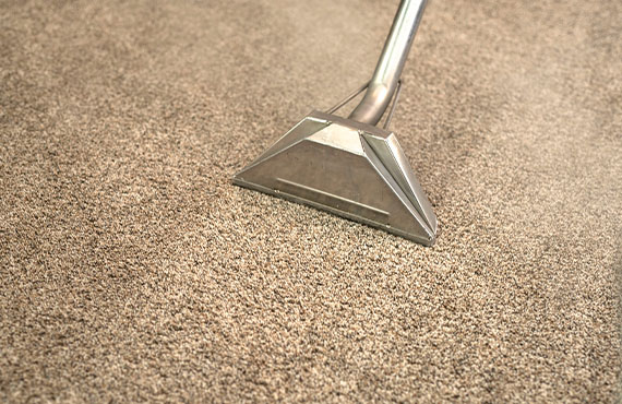 Carpet cleaning using equipment