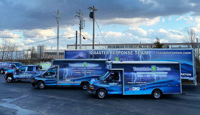 Catastrophe Response Services in Cincinnati, OH | Teasdale Fenton Cleaning & Property Restoration