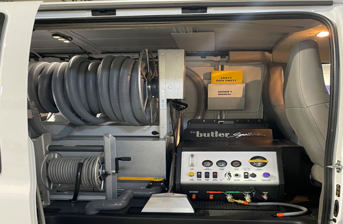 Truck Mounted Butler System with VAN in Cincinnati & Dayton, OH