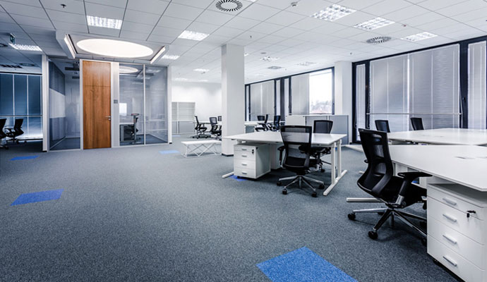 Corporate workspace interior