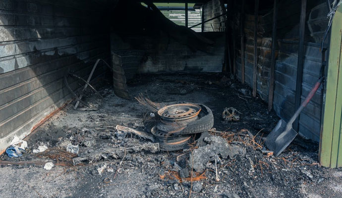 Emergency Garage Fire Restoration