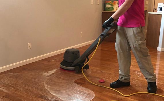 floor cleaning professionally