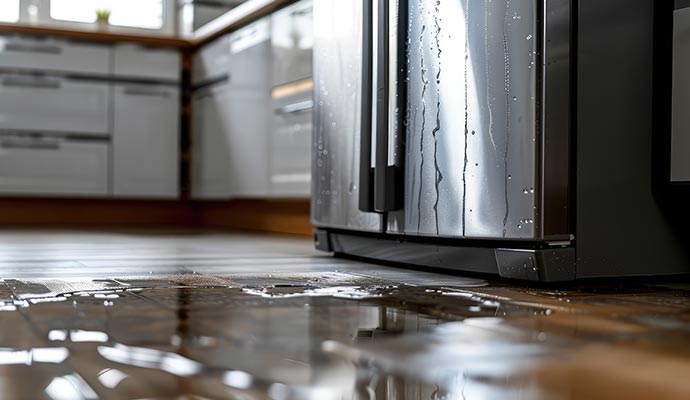 Leaky refrigerator