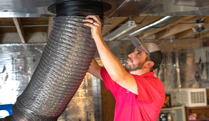 Professional duct cleaning