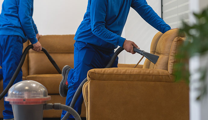 Professional sofa cleaning