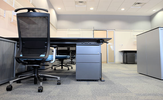 clean carpet and office