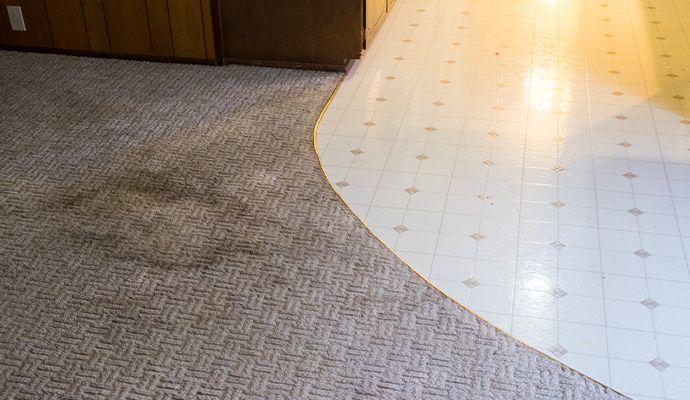 Stain on carpet