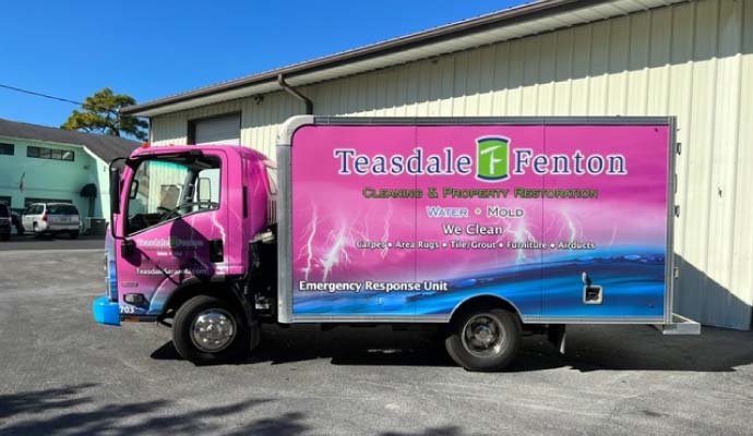 teasdale service van