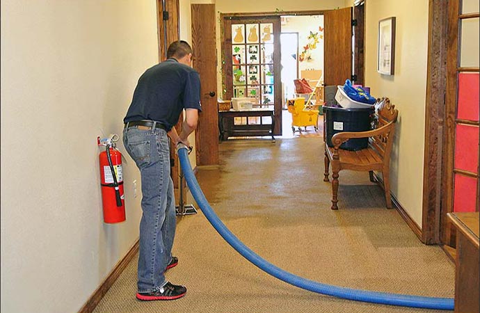 Water-Damaged Carpet Odor Removal