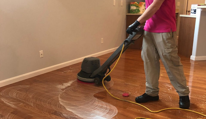 Wood Floor Cleaning Service in Cincinnati by Teasdale Fenton Cleaning & Property Restoration